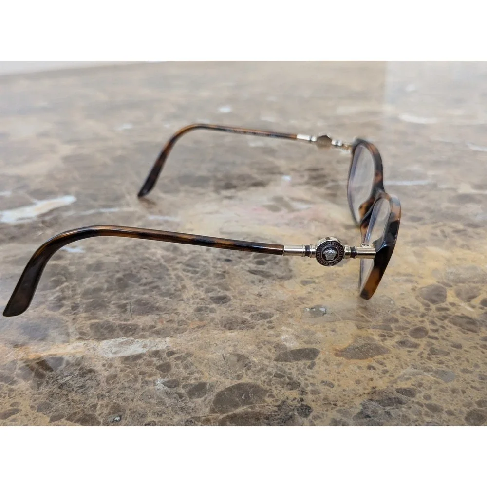Versace Eyeglasses Full Frame Mod.3206 944 Tortoise Women Italy 52[]15 140 #3808